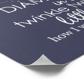 Twinkle Twinkle Little Star Poster (Hoek)