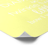 Twinkle Twinkle Little Star Poster (Hoek)