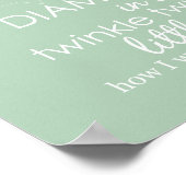 Twinkle Twinkle Little Star Poster (Hoek)