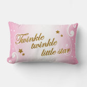 Twinkle, Twinkle Little Star - Roze Kussen (Voorkant)