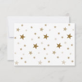 Twinkle Twinkle Little Star RSVP-kaart RSVP Kaartje (Achterkant)