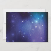 Twinkle Twinkle Little Star Shower Baby Uitnodigin Kaart (Achterkant)