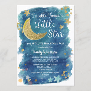 Twinkle Twinkle Little Star Shower bij Mail Kaart