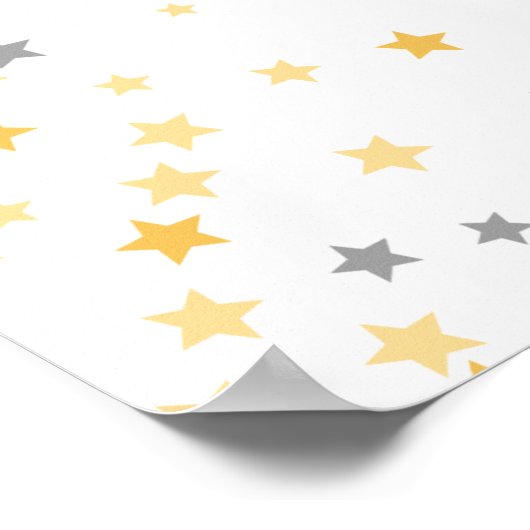 Twinkle Twinkle Little Star Shower Welkomstbord Poster (Hoek)