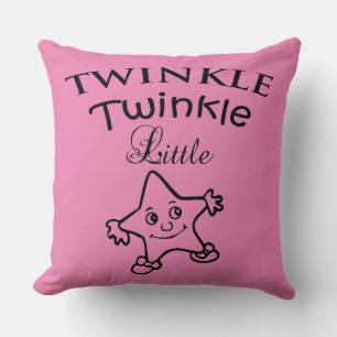 Twinkle Twinkle Little Star Sierkussen, kinderkame Kussen
