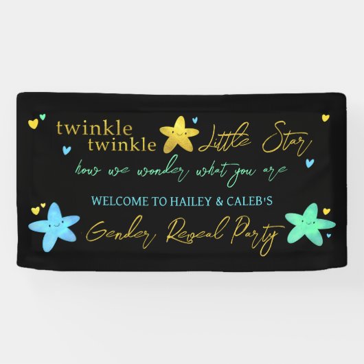Twinkle Twinkle Little Star Spandoek (Horizontaal)