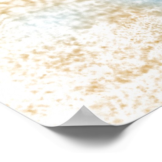 Twinkle, Twinkle, Little Star Starfish Design Poster (Hoek)