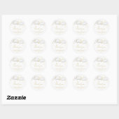 Twinkle Twinkle Little Star-Stickers Ronde Sticker (Vel)