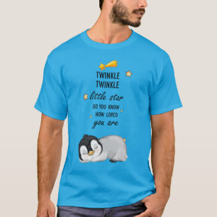 Twinkle, Twinkle Little Star Super Cute Penguin T-shirt