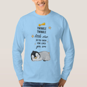 Twinkle, Twinkle Little Star Super Cute Penguin T-shirt