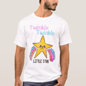 Twinkle Twinkle Little Star T-shirt (Voorkant)