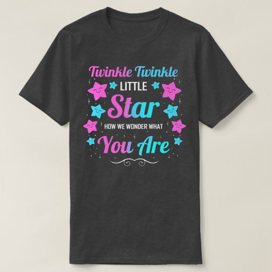 Twinkle Twinkle Little Star T-shirt (Design voorkant)