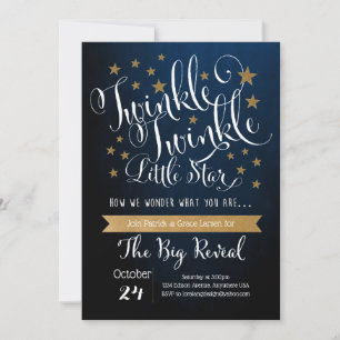 Twinkle Twinkle Little Star Uitnodiging