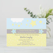 Twinkle Twinkle Little Star Uitnodigingen voor jon (Staand voorkant)