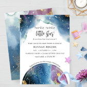 Twinkle, Twinkle Little Star Unisex Baby shower Kaart