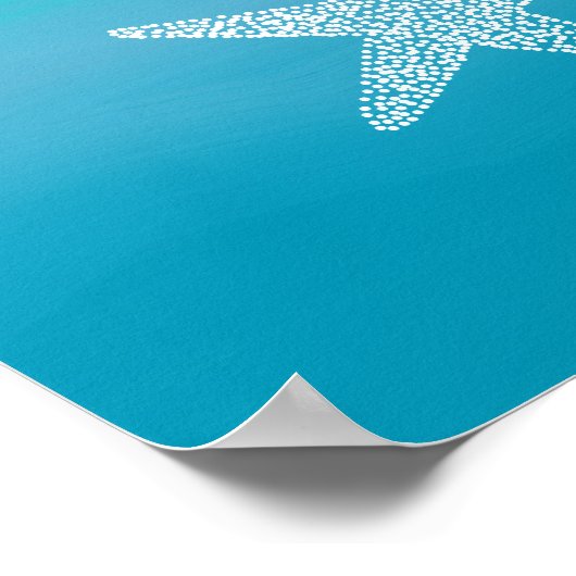 Twinkle Twinkle Little Star Vis (Ocean Beach) Poster (Hoek)