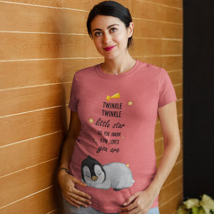 Twinkle, Twinkle Little Star voor Sleep Penguin Tri-Blend Shirt