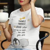 Twinkle, Twinkle Little Star voor Sleep Penguin Tri-Blend Shirt