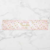 Twinkle Twinkle Little Star Water Bottle Labels Waterfles Etiket (Enkel label)