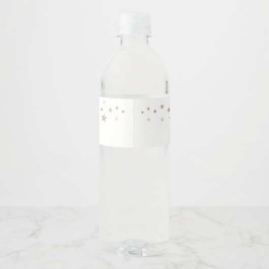 Twinkle Twinkle Little Star Water Bottle Labels Waterfles Etiket (Achterkant)