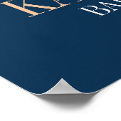 Twinkle Twinkle Little Star Welcome Sign Poster (Hoek)