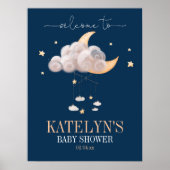 Twinkle Twinkle Little Star Welcome Sign Poster (Voorkant)