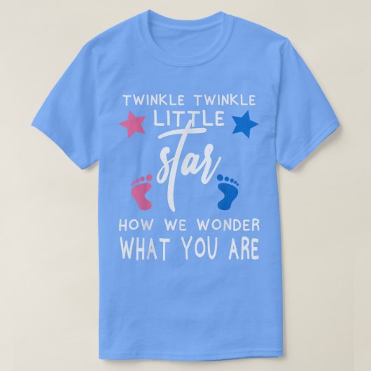 Twinkle Twinkle Little Star Wonder Who You Are Pre T-shirt (Design voorkant)