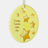 Twinkle, Twinkle, Little Star Yellow Ornament (Rechts)