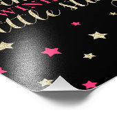 Twinkle Twinkle Little Stars Nursery Print Foto Afdruk (Hoek)