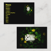 Twinkle Twinkle Little Stars Owl Namecard Visitekaartje (Voorkant / Achterkant)