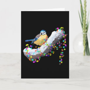 Twinkle Twinkle Little Tit Feestdagen Kaart