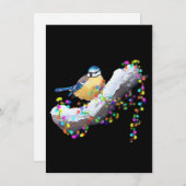 Twinkle Twinkle Little Tit Feestdagenkaart (Voorkant / Achterkant)