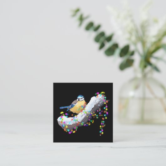 Twinkle Twinkle Little Tit Informatiekaartje (Staand voorkant)