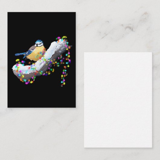 Twinkle Twinkle Little Tit Informatiekaartje (Voorkant / Achterkant)