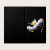 Twinkle Twinkle Little Tit Kaart (Buitenkant ongevouwen)