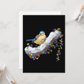 Twinkle Twinkle Little Tit Kaart (Voorkant / Achterkant in situ)