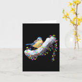 Twinkle Twinkle Little Tit Kaart (Gele Bloem)