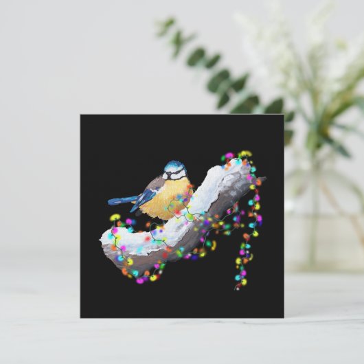 Twinkle Twinkle Little Tit Kaart (Staand voorkant)