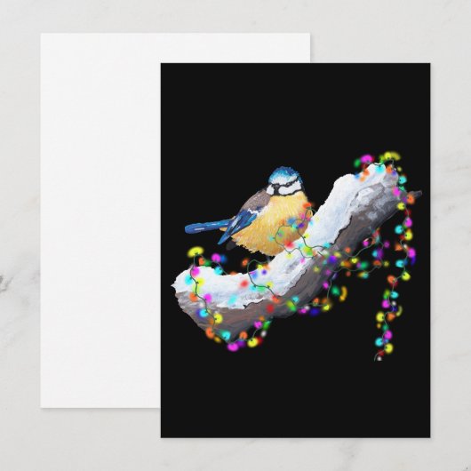 Twinkle Twinkle Little Tit Notitiekaartje (Voorkant / Achterkant)