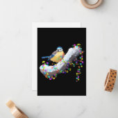 Twinkle Twinkle Little Tit Notitiekaartje (Voorkant / Achterkant in situ)