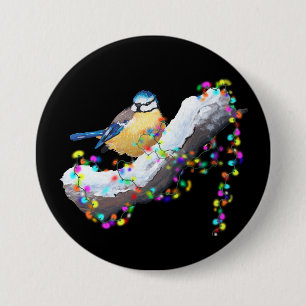 Twinkle Twinkle Little Tit Ronde Button 7,6 Cm