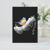 Twinkle Twinkle Little Tit RSVP Kaartje (Staand voorkant)