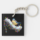 Twinkle Twinkle Little Tit Sleutelhanger (Achterkant)