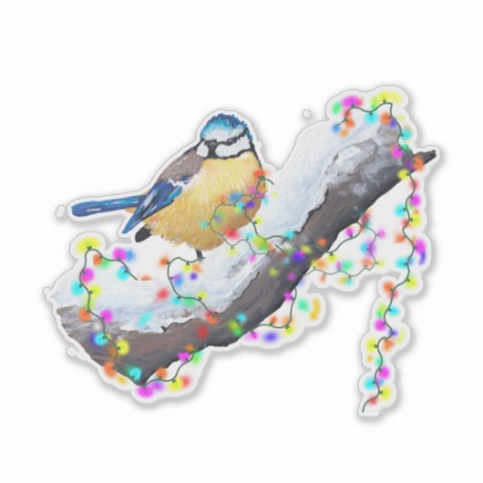 Twinkle Twinkle Little Tit Sticker (Voorkant)