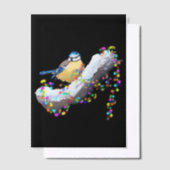 Twinkle Twinkle Little Tit Vellum Uitnodigingen (Offset)