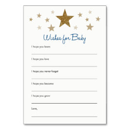 Twinkle Twinkle Little Wishes for Baby Kaarten