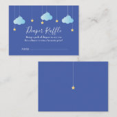 Twinkle Twinkle Luier Loterij Baby Shower Informatiekaartje (Voorkant / Achterkant)