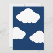 Twinkle Twinkle ONEderful Boy Eerste Verjaardag Kaart (Achterkant)