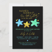Twinkle Twinkle Ons kleine Star-Baby shower Kaart (Voorkant)