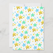 Twinkle Twinkle Ons kleine Star-Baby shower Kaart (Achterkant)